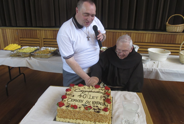 torta 40 let Merrylandsa