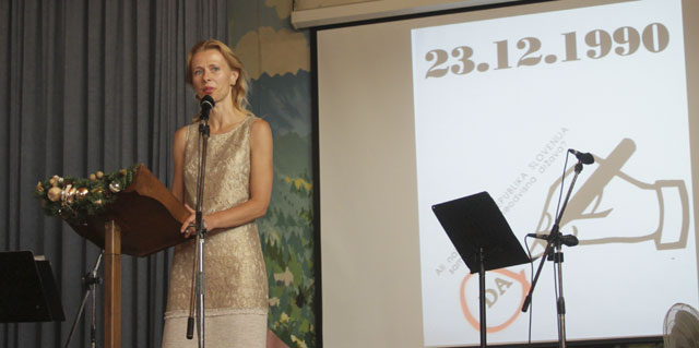 Slavnostna govornica je bila mag. Jana Grilc z Velposlaništva RS v Canberri